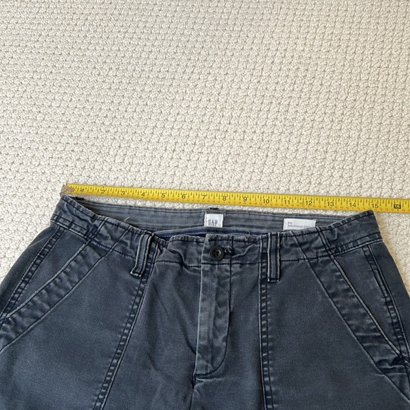 Gap girlfriend crop canvas pants size 4 - Picture 5 of 7